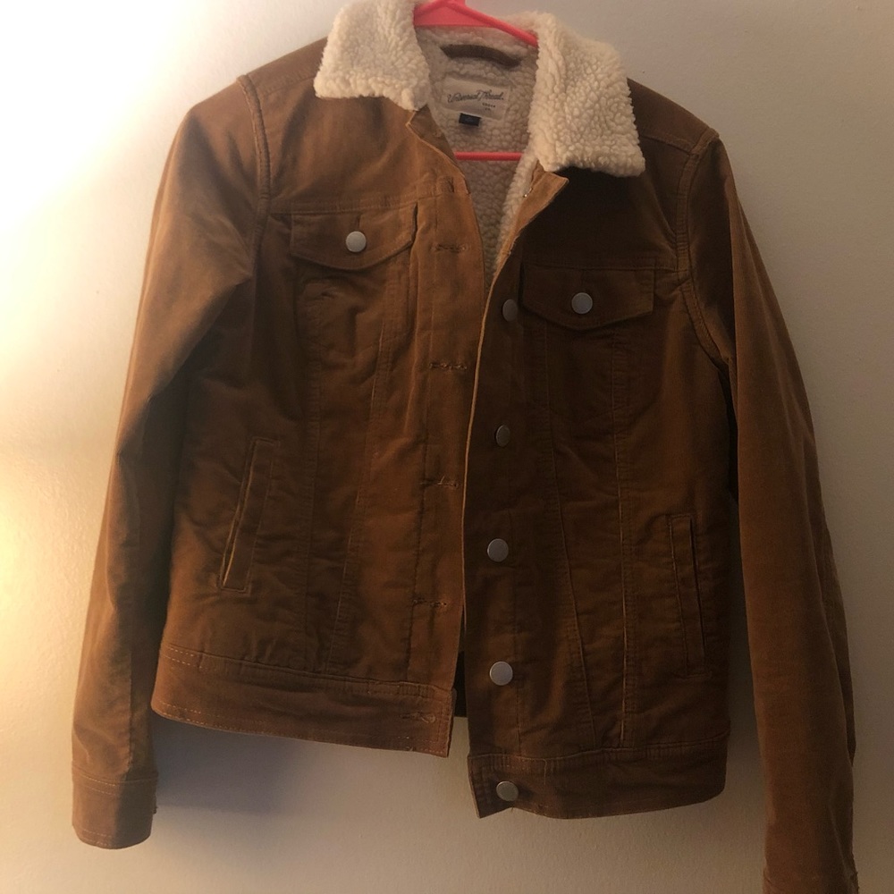 Brown Sherpa-Lined Jacket - Picture 3 of 5